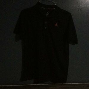 It’s a collard Sri fit Jordan shirt